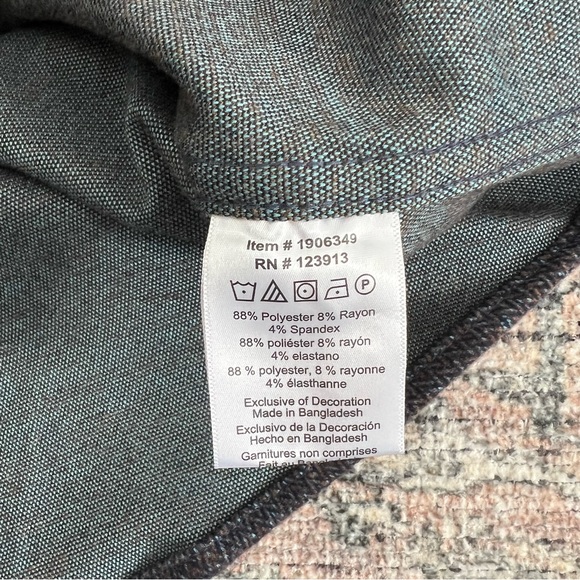 Jachs Outdoor Button Up Shirt Jacket XL Corduroy Cozy Fleece Blue - Picture 13 of 15